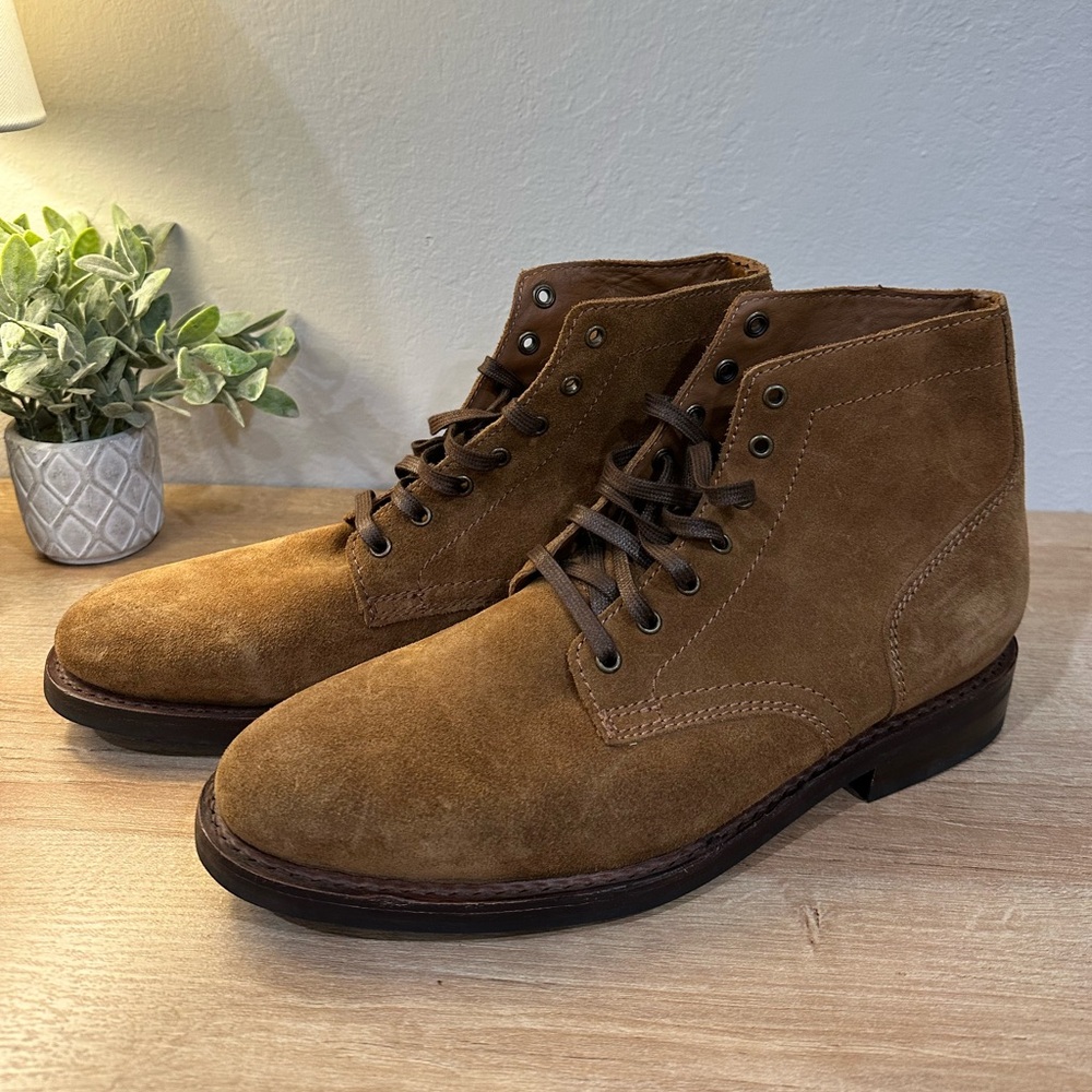 Thursday boots RARE Cognac WeatherSafe™ Suede President 9.5
